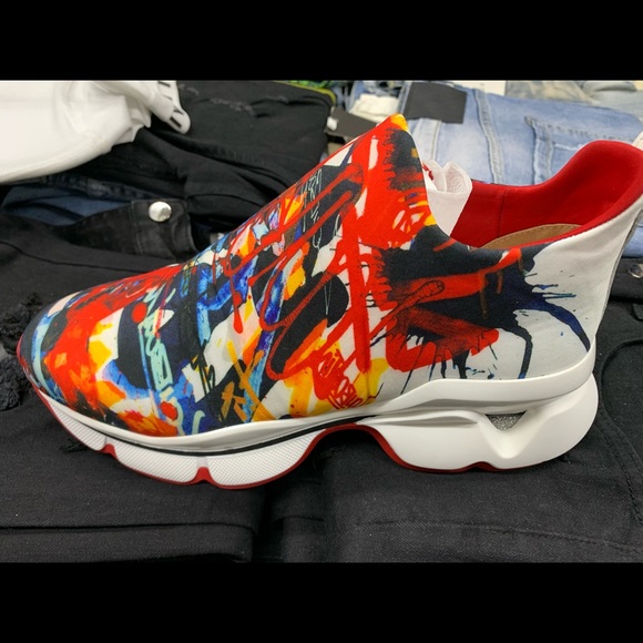 Men’s Christian Louboutin Sneakers - Picture 2 of 4